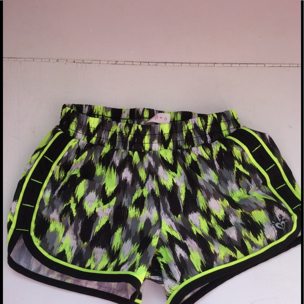 Size 8 justice shorts